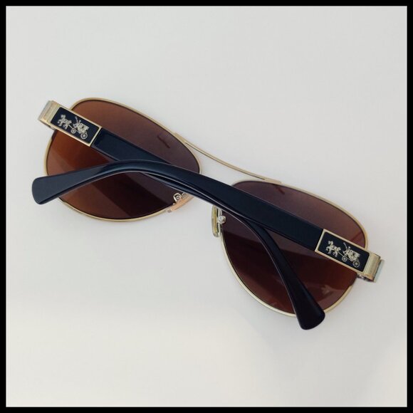 Coach Christina Aviator Sunglasses L103/HC 7047 FRAMES ONLY  display picture 2